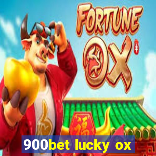 900bet lucky ox